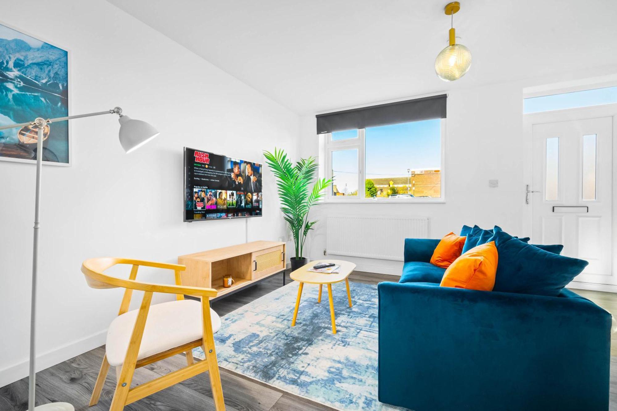 Modern Apartment - Cradley Heath - Top Rated - Netflix - Wifi - 1Mh Smethwick Exteriér fotografie