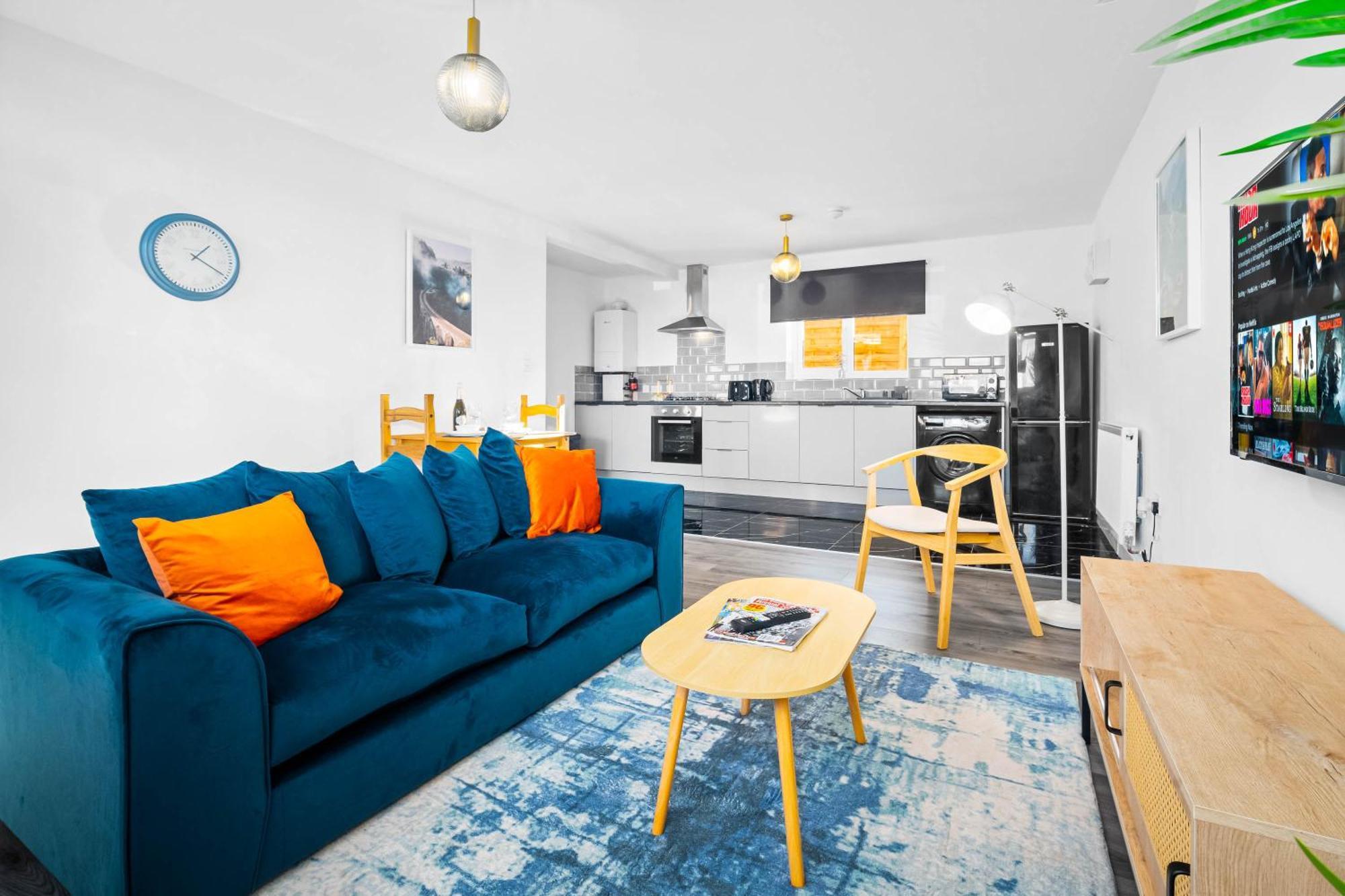 Modern Apartment - Cradley Heath - Top Rated - Netflix - Wifi - 1Mh Smethwick Exteriér fotografie